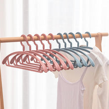 Lightweight plastic hangers for clothes