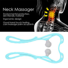 Neck Shoulder Massager, 33×18 cm Portable Relieving the Back for Men Relieving the Waist Women (1 Pc), Gym Equipment