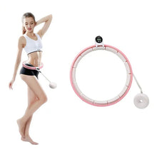 Fitness Adjustable Detachable Fitness Hula Hoop Ring Smart Round Count & Weight Loss Gym Equipment Exercise Smart Hula Hoops, Gym Equipment