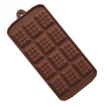 12-cavity mould for mini chocolate bars