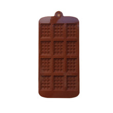 Silicone choco bar mould with 12 cavities