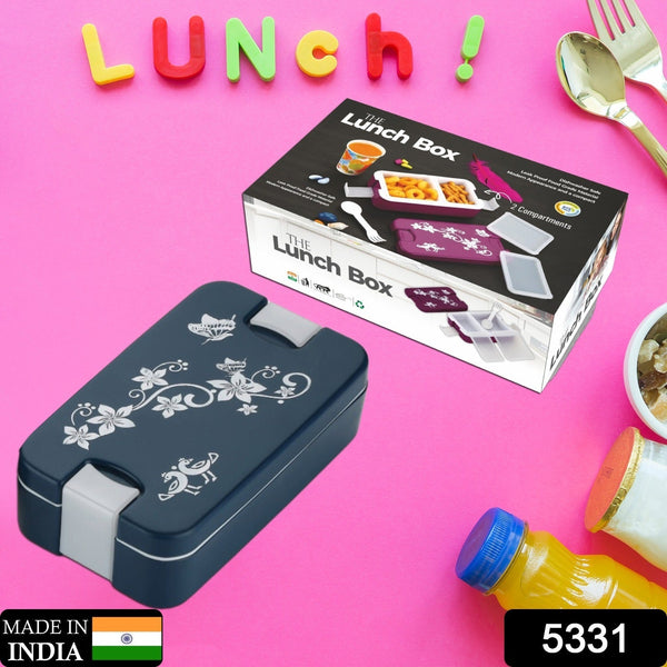 Lunch box with spoon