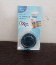 50 grams ocean blue toilet cleaner tab for maintaining hygiene.