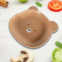 Durable Food Serving Plate, Bear Shaped Plate Cartoon Snack Plates For Serving Fruits & Desserts (1 Pc)